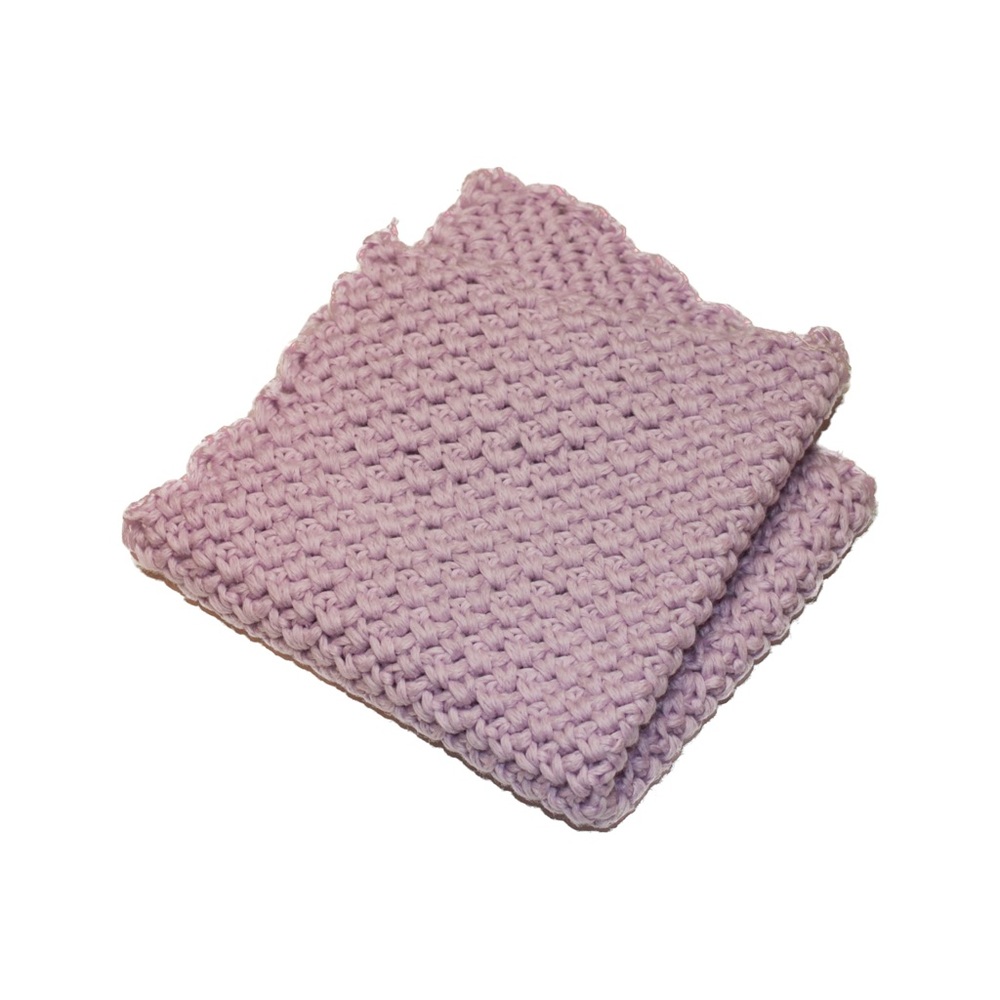 Crocheted Farmhouse Wash/dishcloth (1)